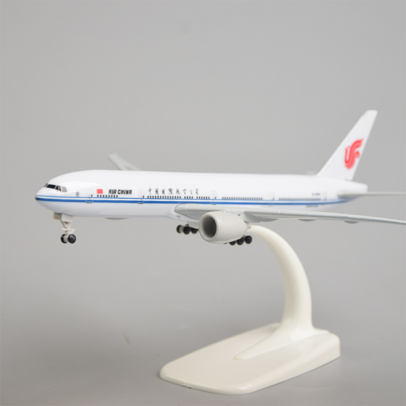 20cm中国国际航空国航波音777仿真拼装合金客机模型飞机航模礼物