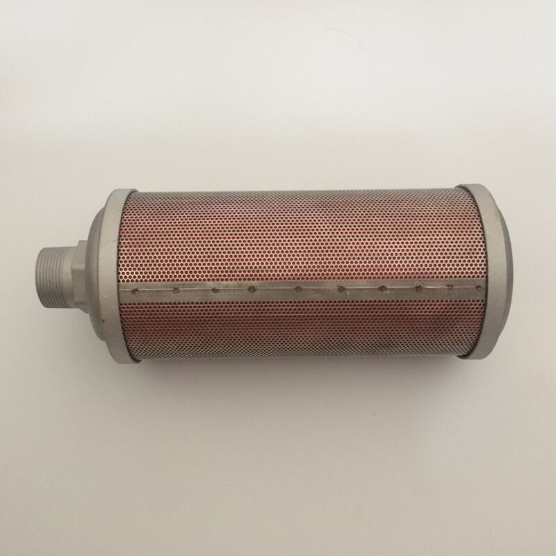 新磊DN40不锈钢消音器 吸附式干燥机消音器 1.5寸不锈钢消声器