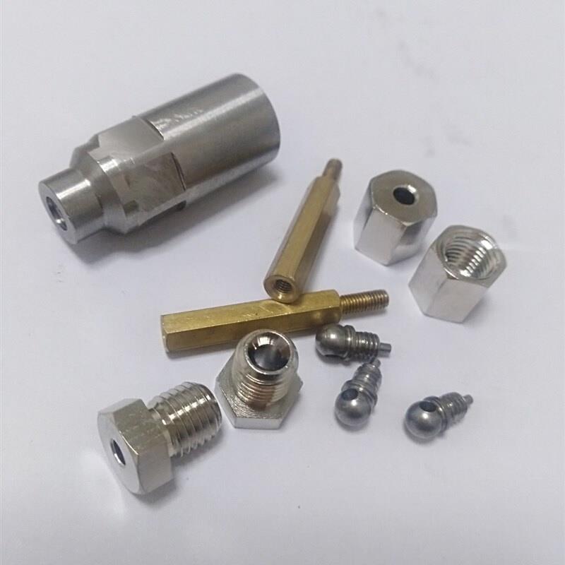 铝合金不锈钢铜螺母件数控车床机械零件金属专业小五金件加工定制
