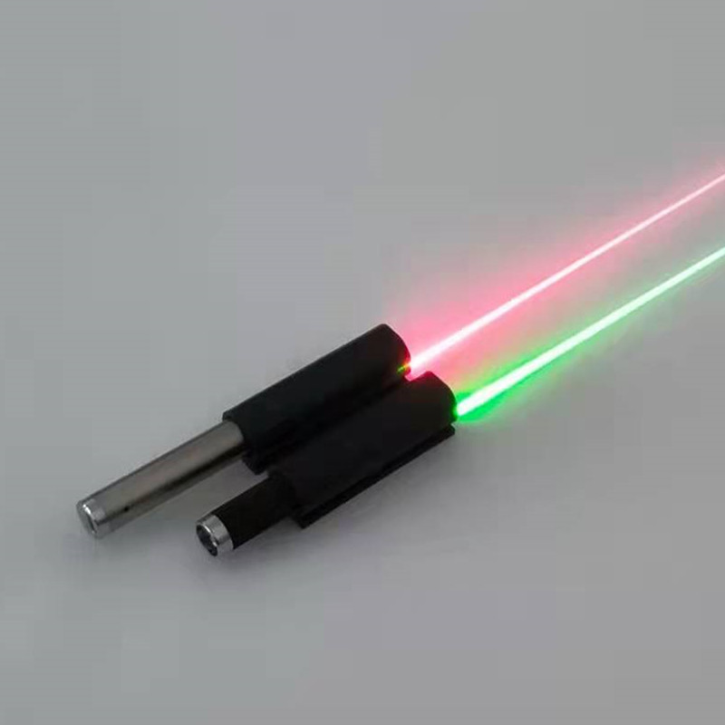 充电式绿激光笔 USB红外线光源光的折射反射光的传播磁吸式平行光