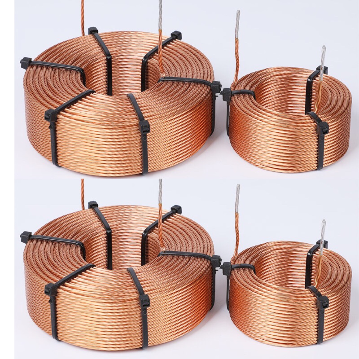 0.4mm*7多股线空芯电感 音箱分频器7芯电感 高纯度无氧铜空心线圈