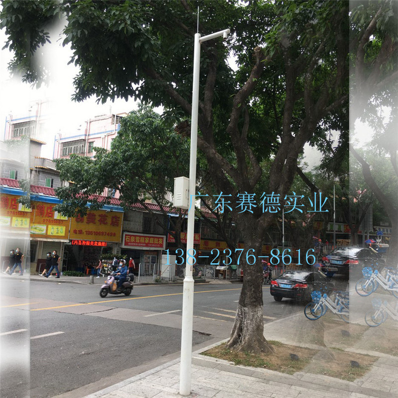 现货3.5米4米监控立杆道路小区摄像机立柱支架惠州广州佛山深圳厂