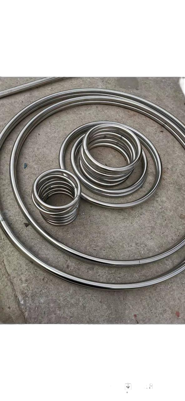定制定做304不锈钢圆环钢圈 钢环O型环 焊接DIY圆圈环钢管圈环