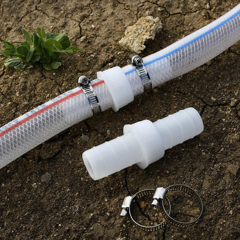 4分6分1寸1.2寸软管快速接头塑料水管修补活接头农用胶管连接件