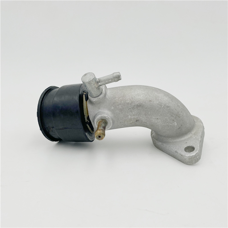 适用新款海王星进气管UA125T/-A天龙星T-3化油器接口接头进气喉管