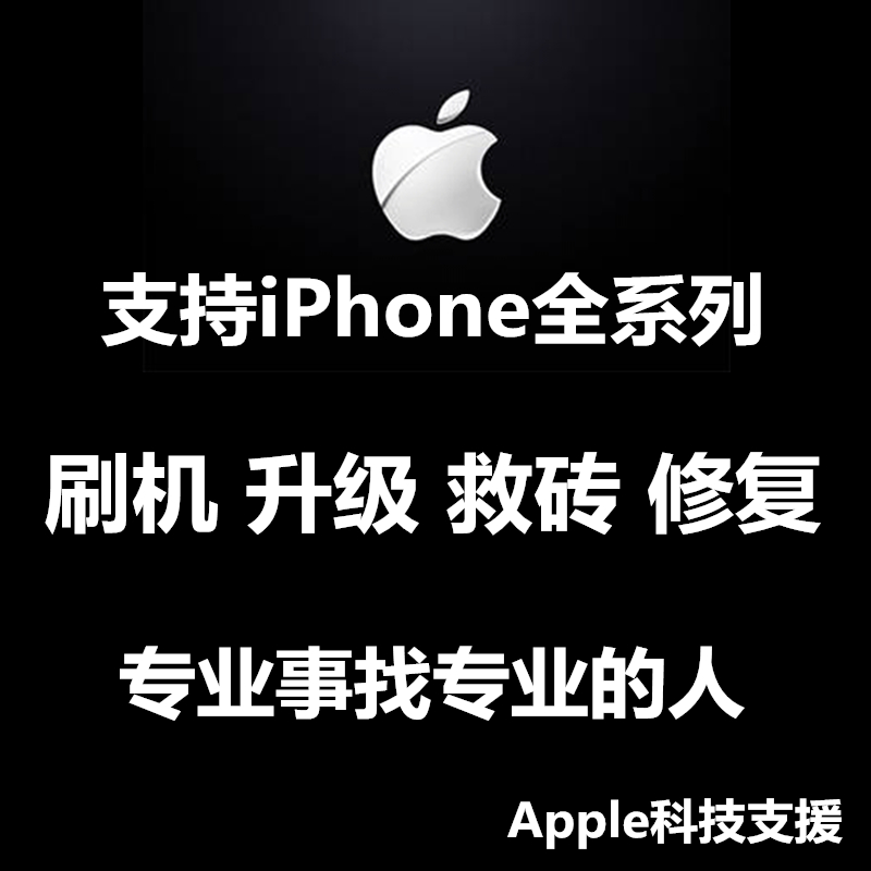 适用于苹果手机iPhone6S/7/8/X远程刷机解平板ipad4/5/6/7/Air1/2