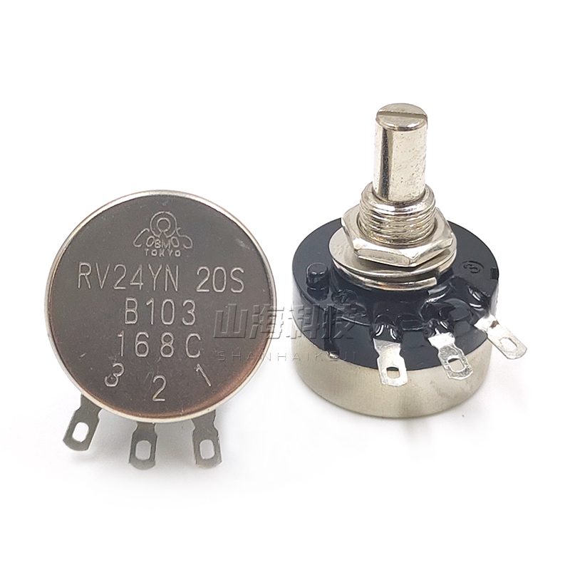 RV24YN20S B103 碳膜电位器 变频器电机调速开关 2W 10K 可调电阻