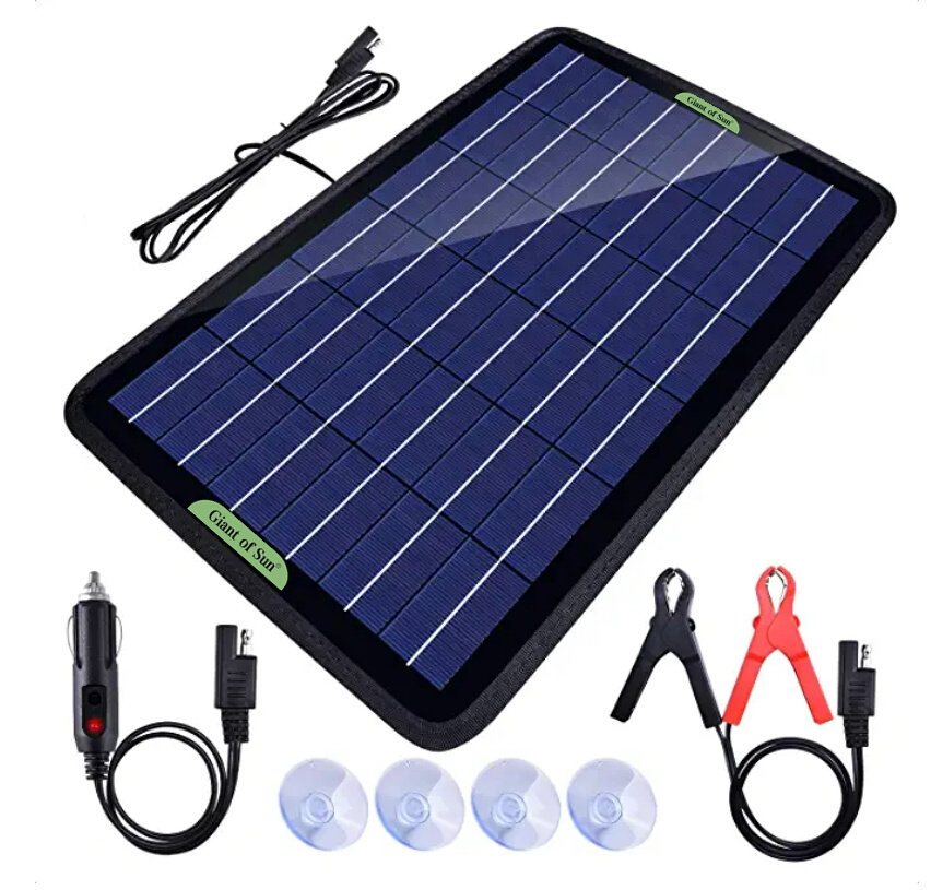 环保型太阳能电池充电器和维护器便携式太阳能电池板充电器汽车船