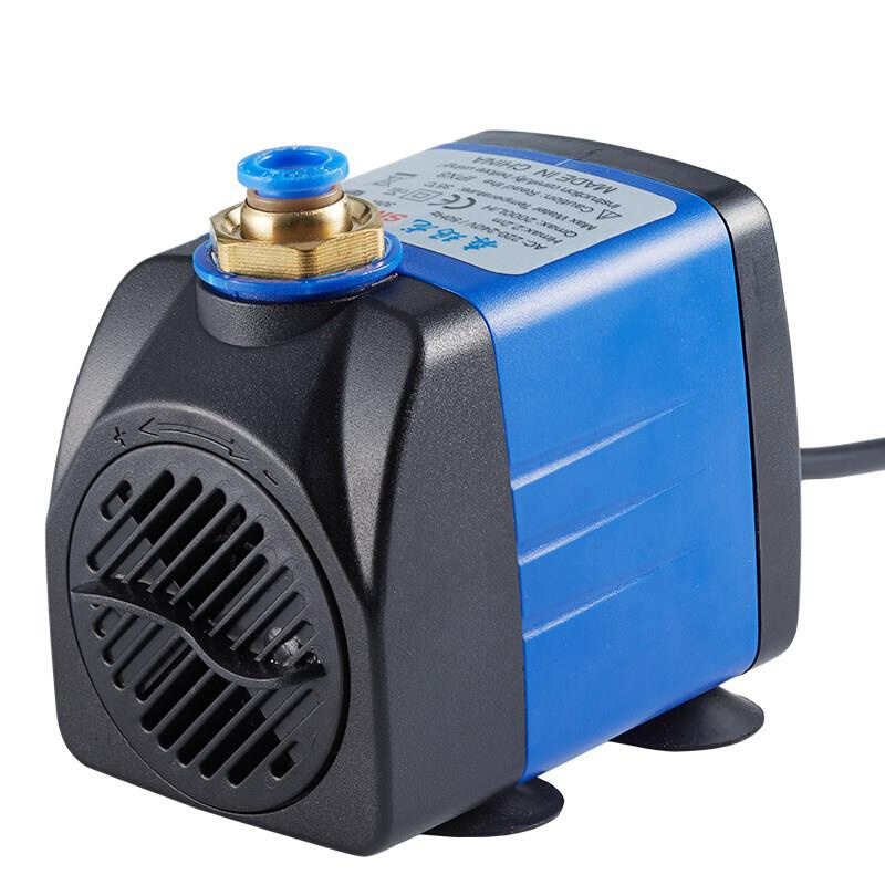 雕刻机水泵循环冷却泵主轴潜水泵小型家用静音抽水高扬程配件220V