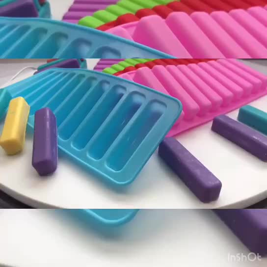 10连手指饼干模硅胶长条冰格冰块模耐高温磨牙棒模具长方形制冰