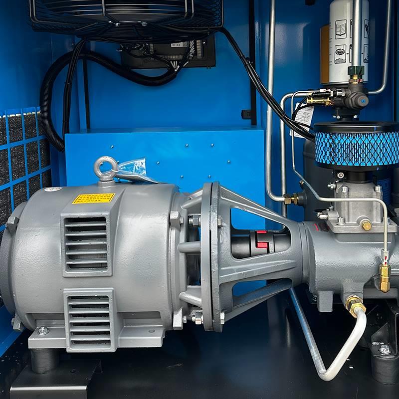 开山螺杆式空压机大型汽泵静音高压打气泵永磁变频工业级压缩机