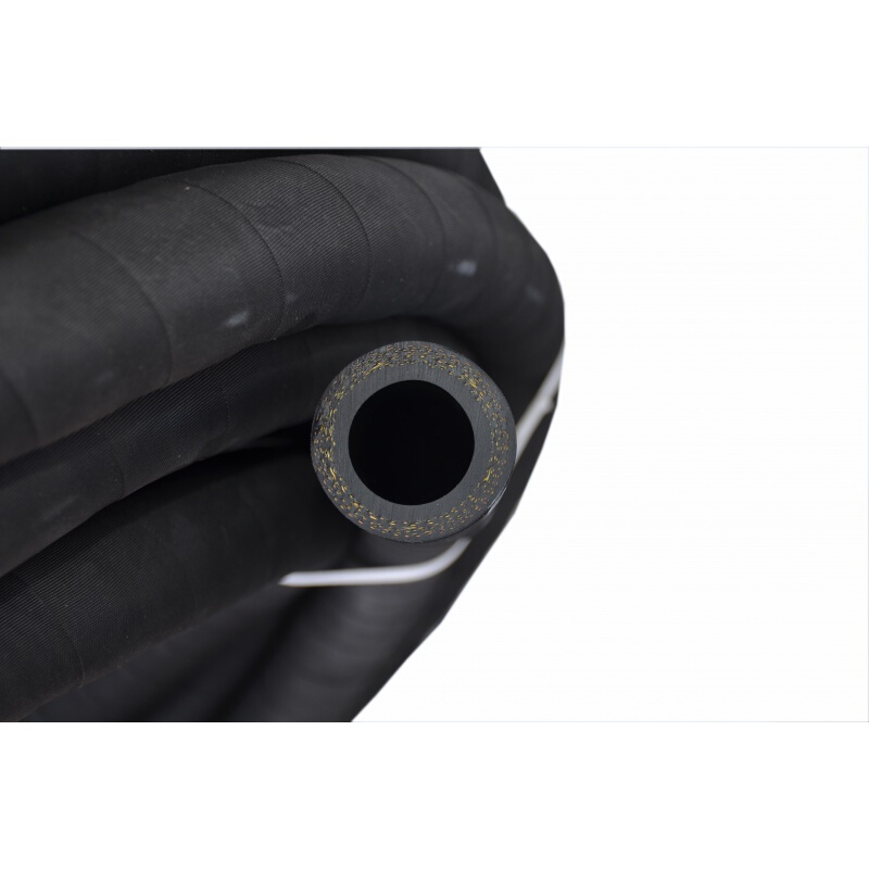 夹布橡胶管水管软管 耐热耐油水泵4分6分1寸25mm高压空气管套