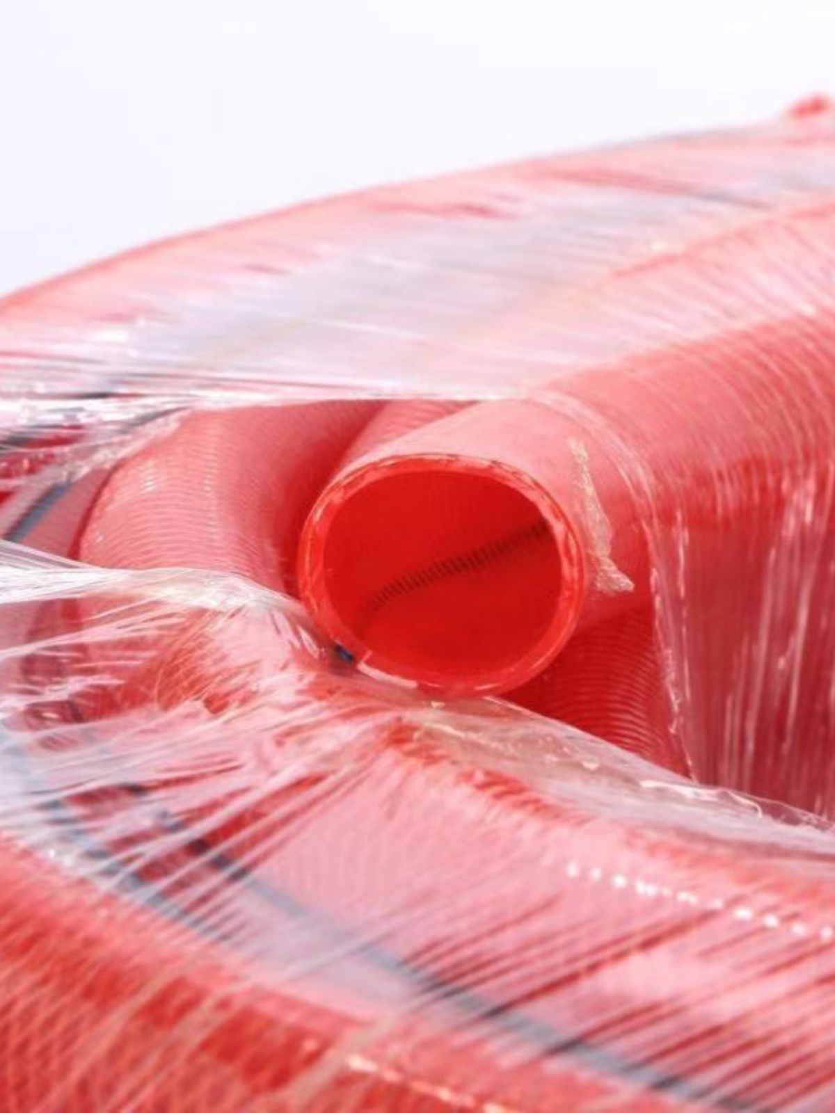 红色防冻自来水管透明塑料管软管家用蛇皮管4分6分1寸橡胶软水管
