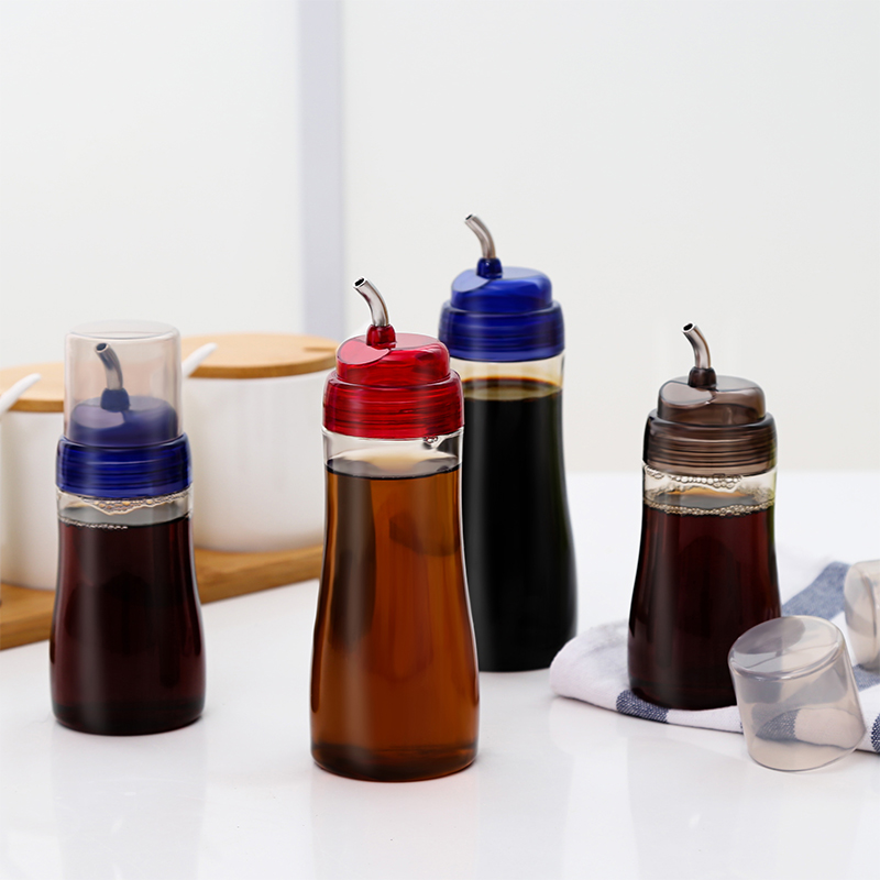 装油瓶 厨房用品油罐壶家用倒油瓶防漏油壶日本塑料醋瓶 酱油瓶
