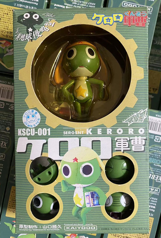 特价 KERORO 青蛙军曹可动手办拼装模型男孩玩具 现货