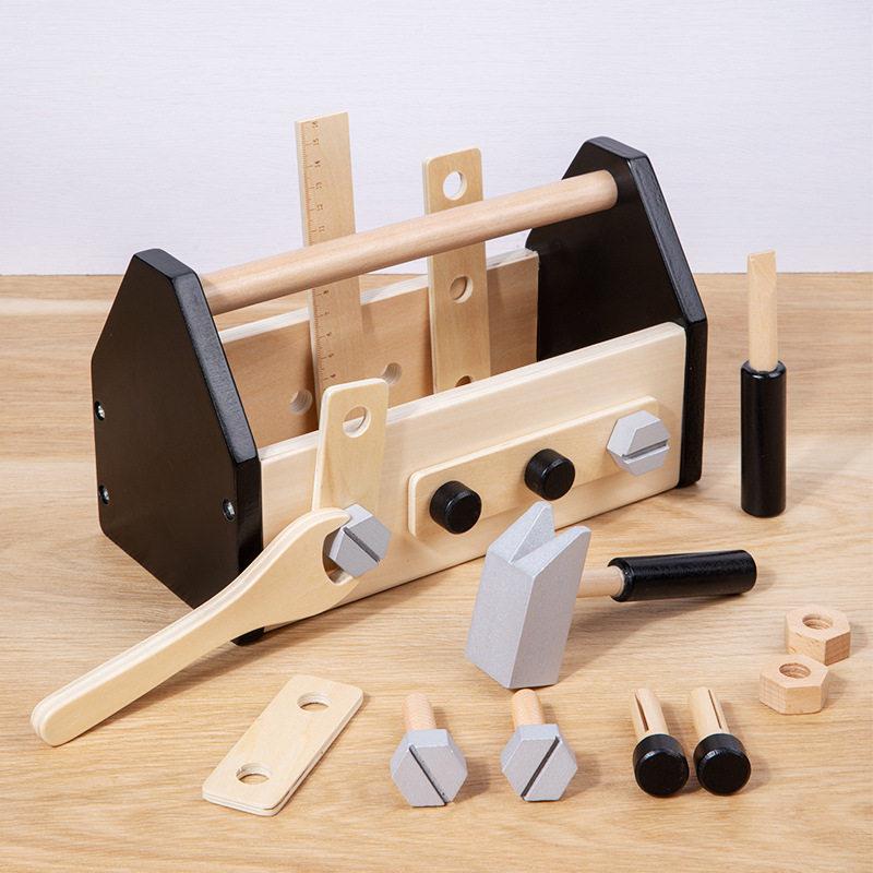 工具箱儿童拆卸玩具拧螺丝螺母组合拆装组装益智动手拼装过家家