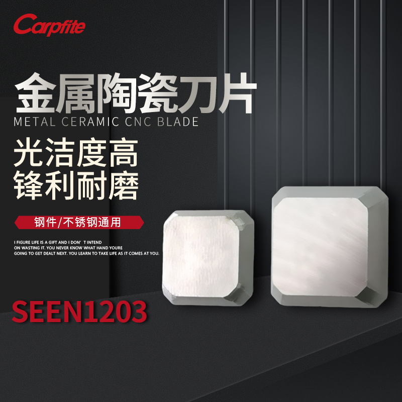 SEEN1203-T/1504 CP2000/3000数控金属陶瓷铣刀片四方形车床刀粒