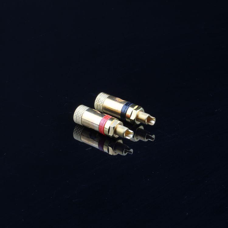 纯铜大电流接线柱 锂电池接线柱 音箱功放CD机接线柱