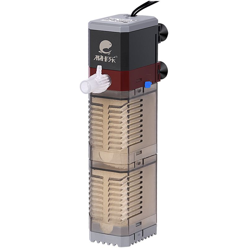 鱼缸过滤器潜水泵三合一增氧泵内置氧气泵静音养鱼设备打氧净水器
