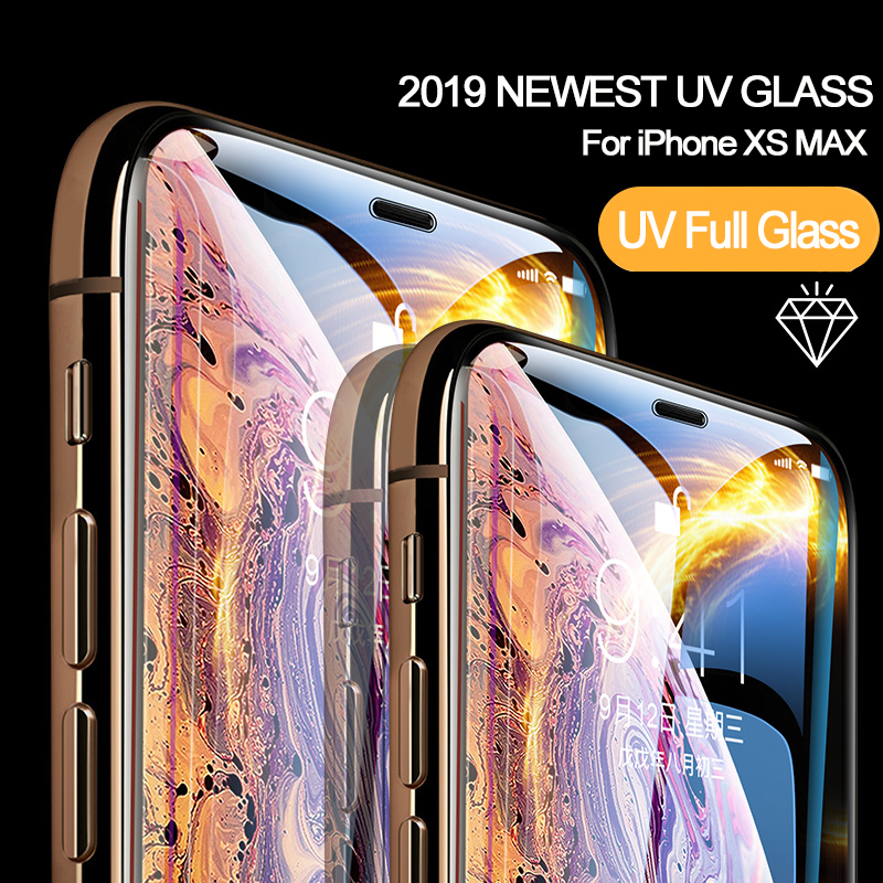 新品fvvghghjjbNano Liquid UV Glue Tempered Glass For iPhone