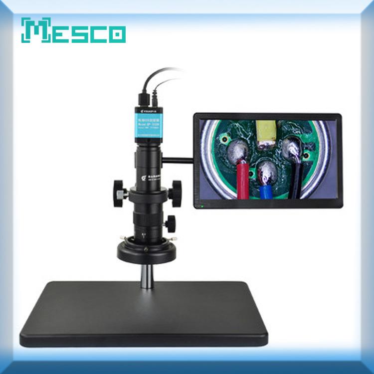 电子显微镜HDMI高清CCD工业相机高倍测量视频数码光学显微放大镜
