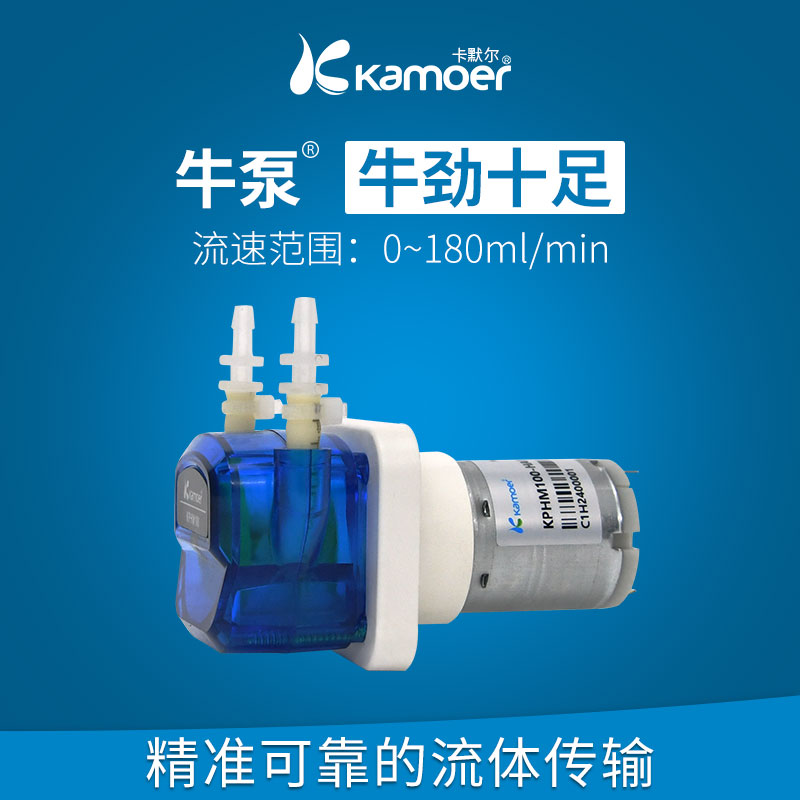 卡默尔蠕动泵小型恒流泵可调速电机计量泵实验室水泵自吸泵定量泵