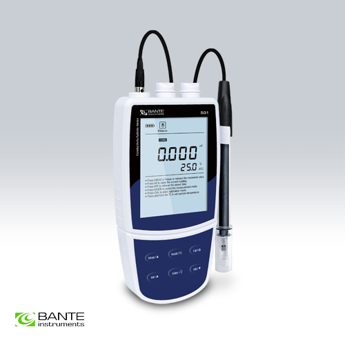 Bante531便携式电导率仪/盐度计    上海般特BANTE