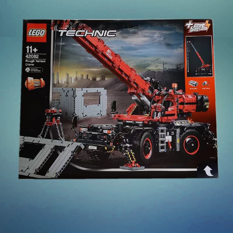 乐高玩具lego 42082科技系列机械起重机男孩儿童益智拼装积木2019