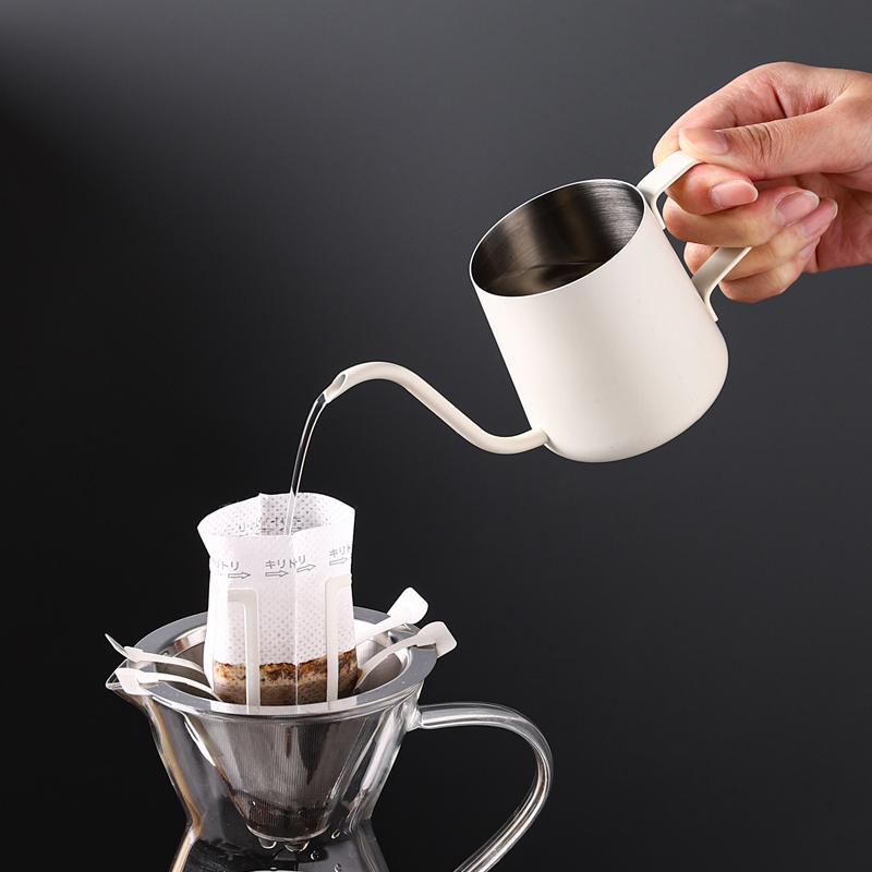 川岛屋手冲咖啡壶咖啡过滤杯不锈钢长嘴细口壶挂耳壶家用咖啡器具