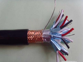 安徽天长市中盛电缆低烟无卤绝缘屏蔽软电缆WDZ-RVVP 2*1.0