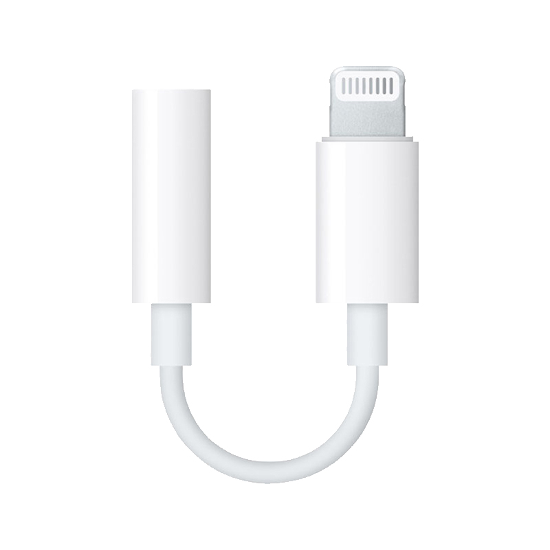 【自营】Apple/苹果耳机转接头Lightning/USB-C转3.5mm毫米口耳机原装转换器适用于iPhone14/13promax