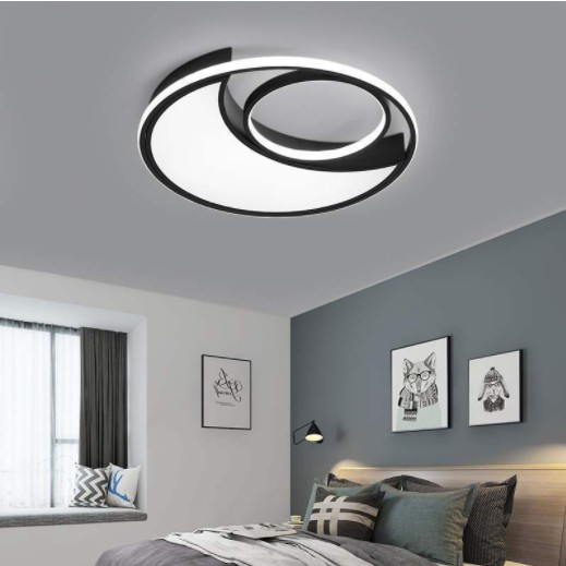 卧室灯吸顶灯2023年新款房间主卧灯超薄圆形现代简约网红中山灯具
