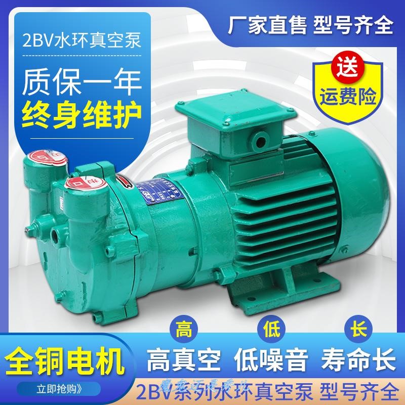 2BV水环式真空泵工业用2060/2061/2070/2071高真空水循环泵耐腐蚀