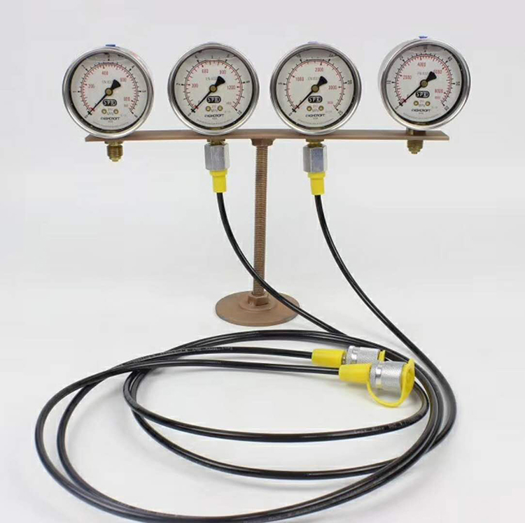 检测泵测量试支架维修先导表仪表压力测压配件挖掘机固定液压油表