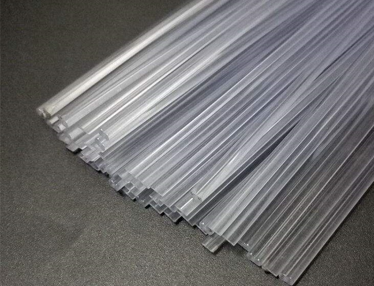 PVC PP PE PVDF PC 透明焊条 单股 双股 三角 塑料焊条 3 4 5 6MM