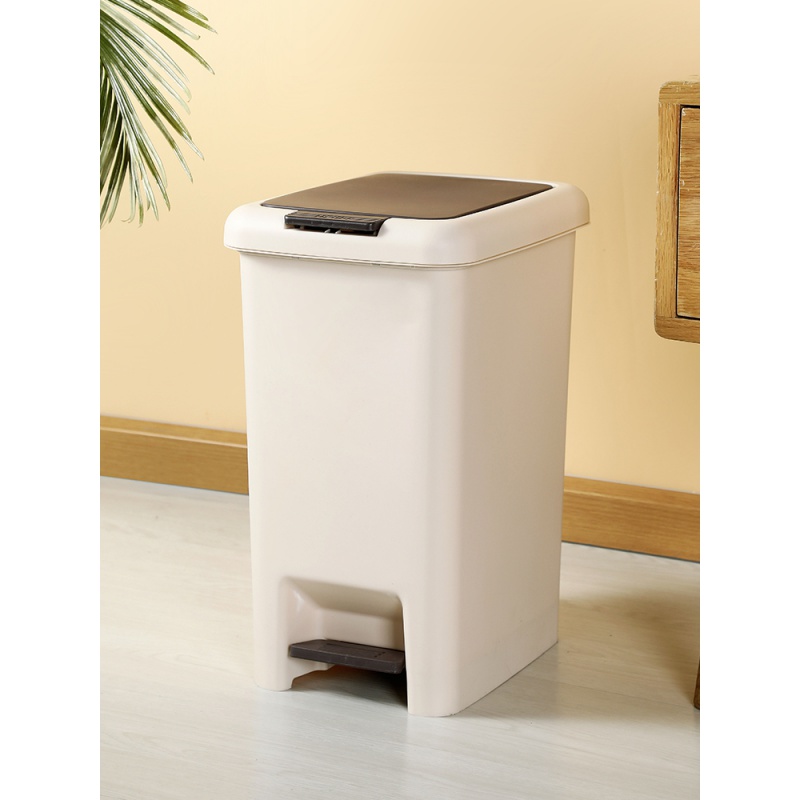垃圾桶家用厕所卫生间客厅带盖挂式厨房大号有盖脚踩垃圾桶纸篓