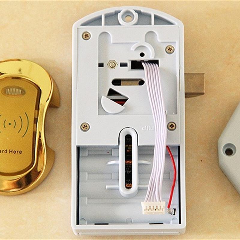 桑拿锁更衣柜锁智能抽屉锁柜子锁浴室电子感应锁储物柜锁锌合金