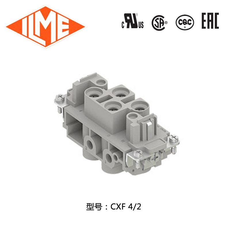 重载连接器CXM 4/2/CXF 4/0 80A带插针大电流连接器插芯