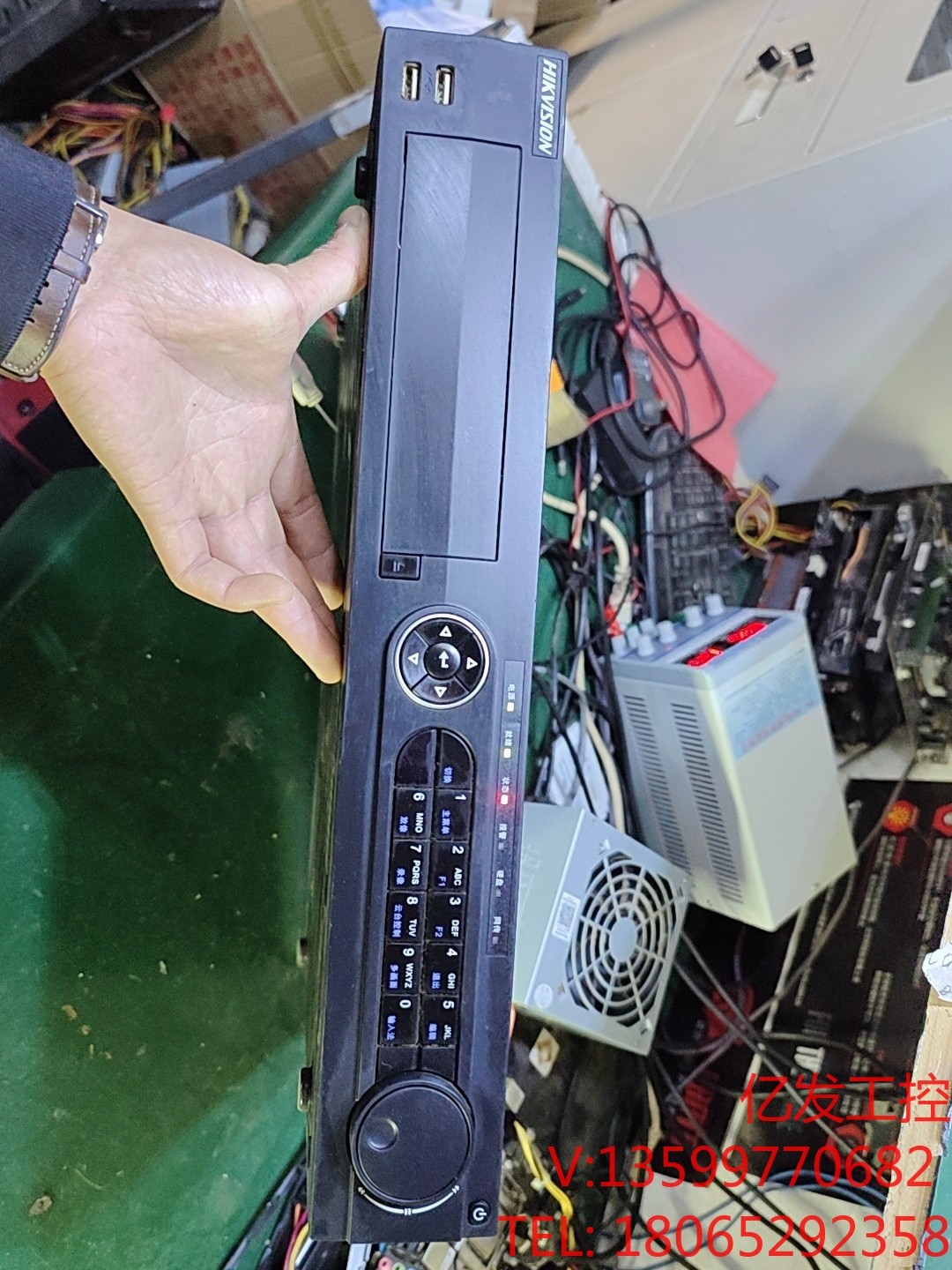 海康8路DS-7908N-K4网络H265硬盘录像机四盘位录电子元器议价产品