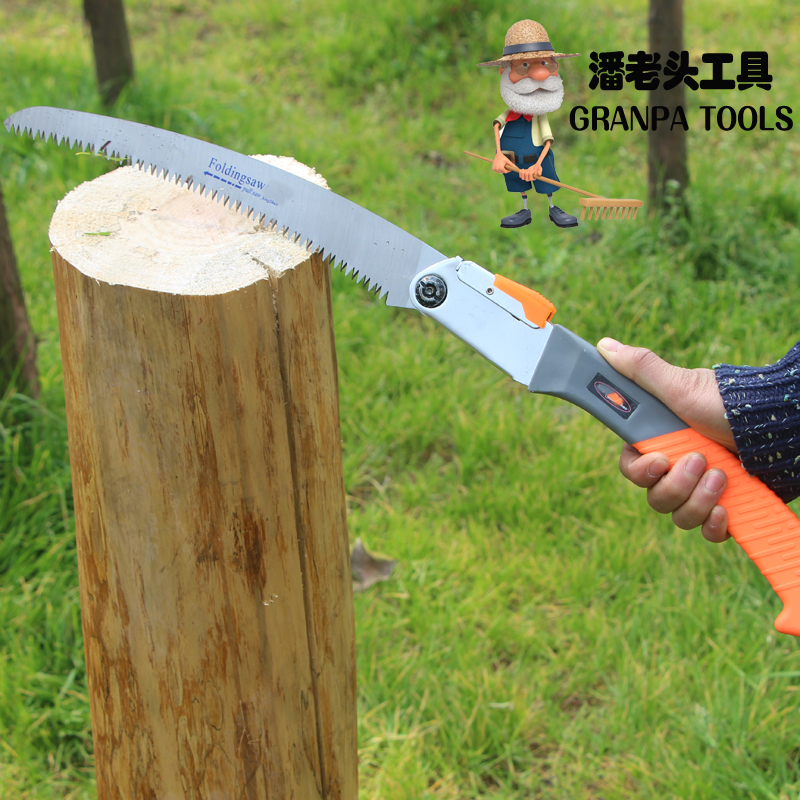 腰锯SK5快速折叠锯手工 锯子 家用木工锯果树野营锯手板园林锯