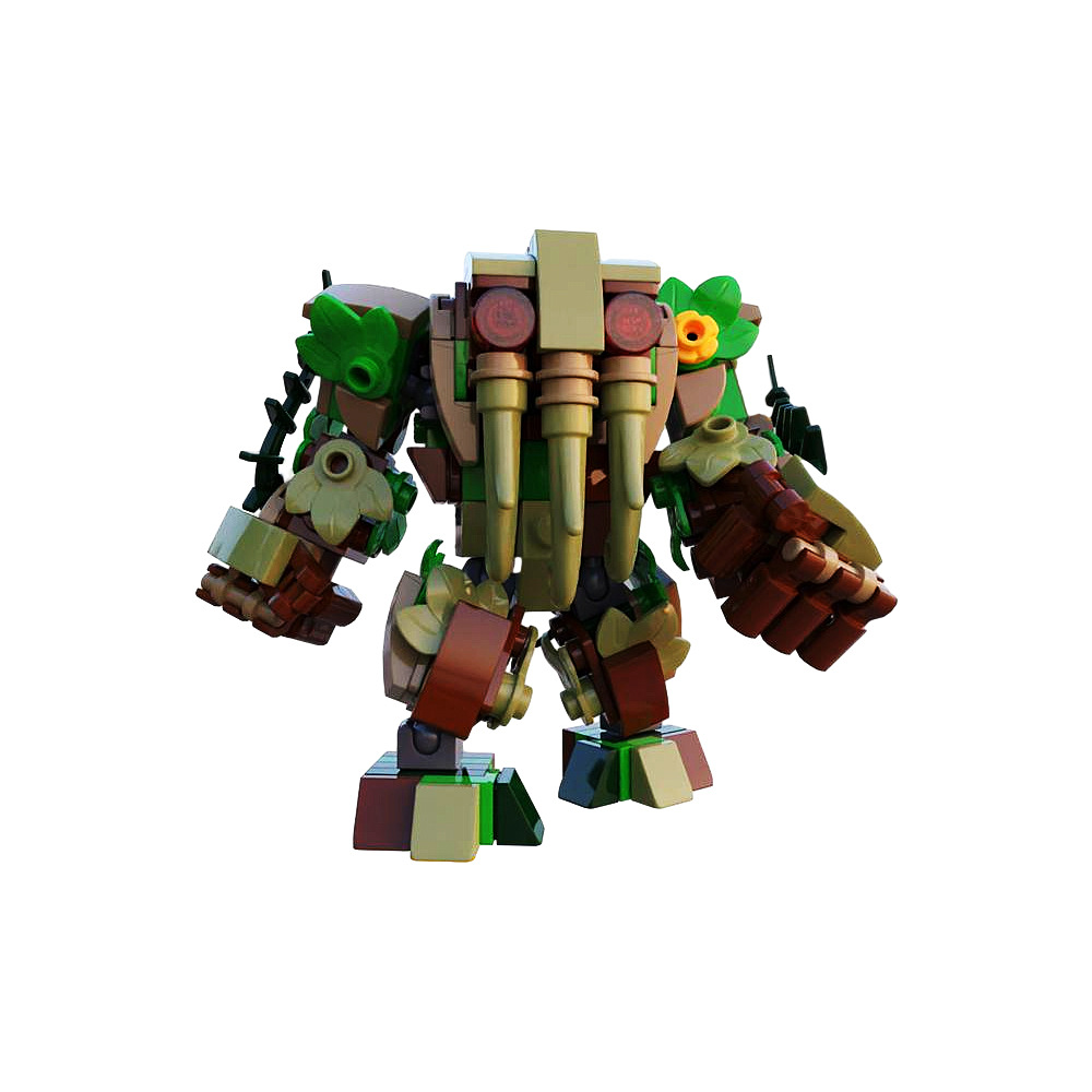 【高砖零件】漫威超级英雄类人体怪物模型MOC-161806拼装积木玩具