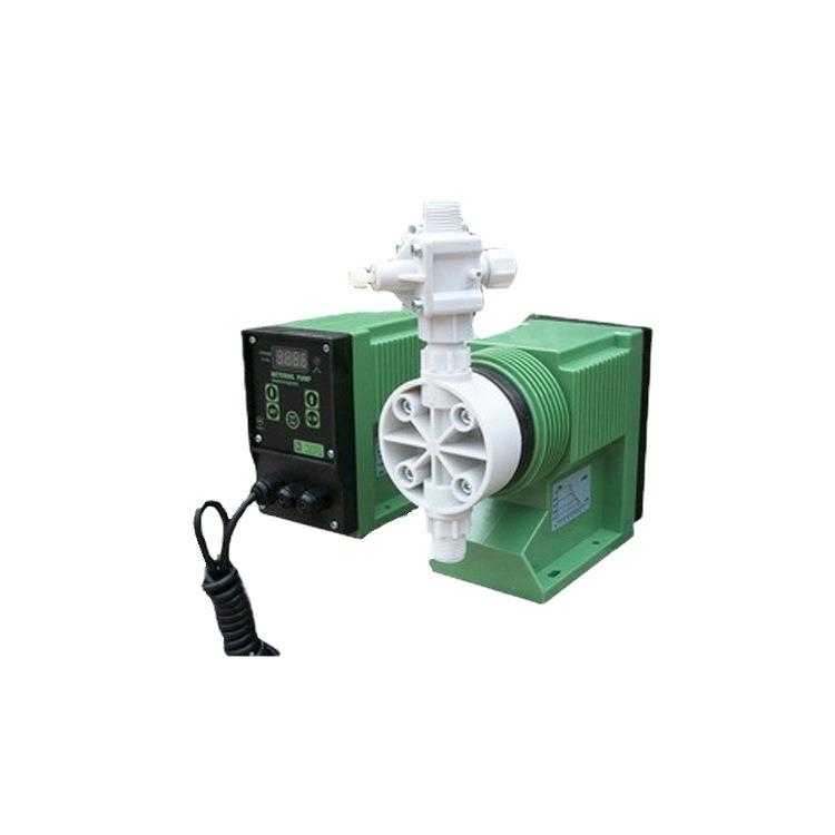 电磁隔膜计量泵污水处理加药泵定量耐酸碱 塑料PP计量泵流量可调