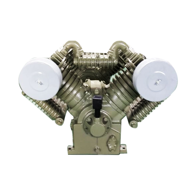 工业级1.05/12.5空压机泵头 活塞式空压机机头四缸7.5KW打气泵头