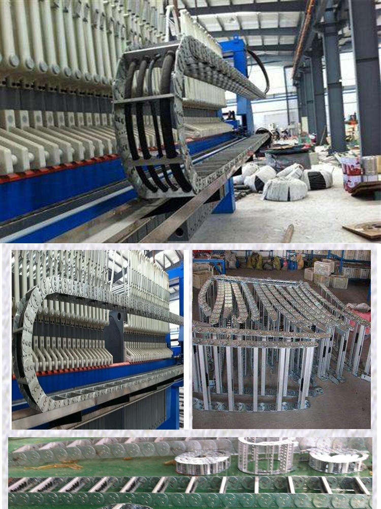 源头生产机床钢铝拖链 桥式 全封闭 不锈钢线缆油管重型机械专用