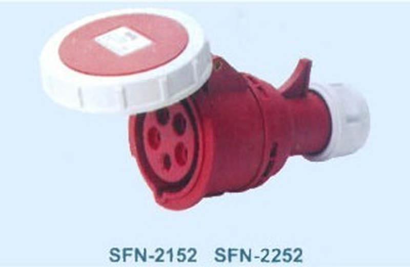 SFE防水工业插座SFN-2252 32A 五极连接器 IP67 五芯插头插座