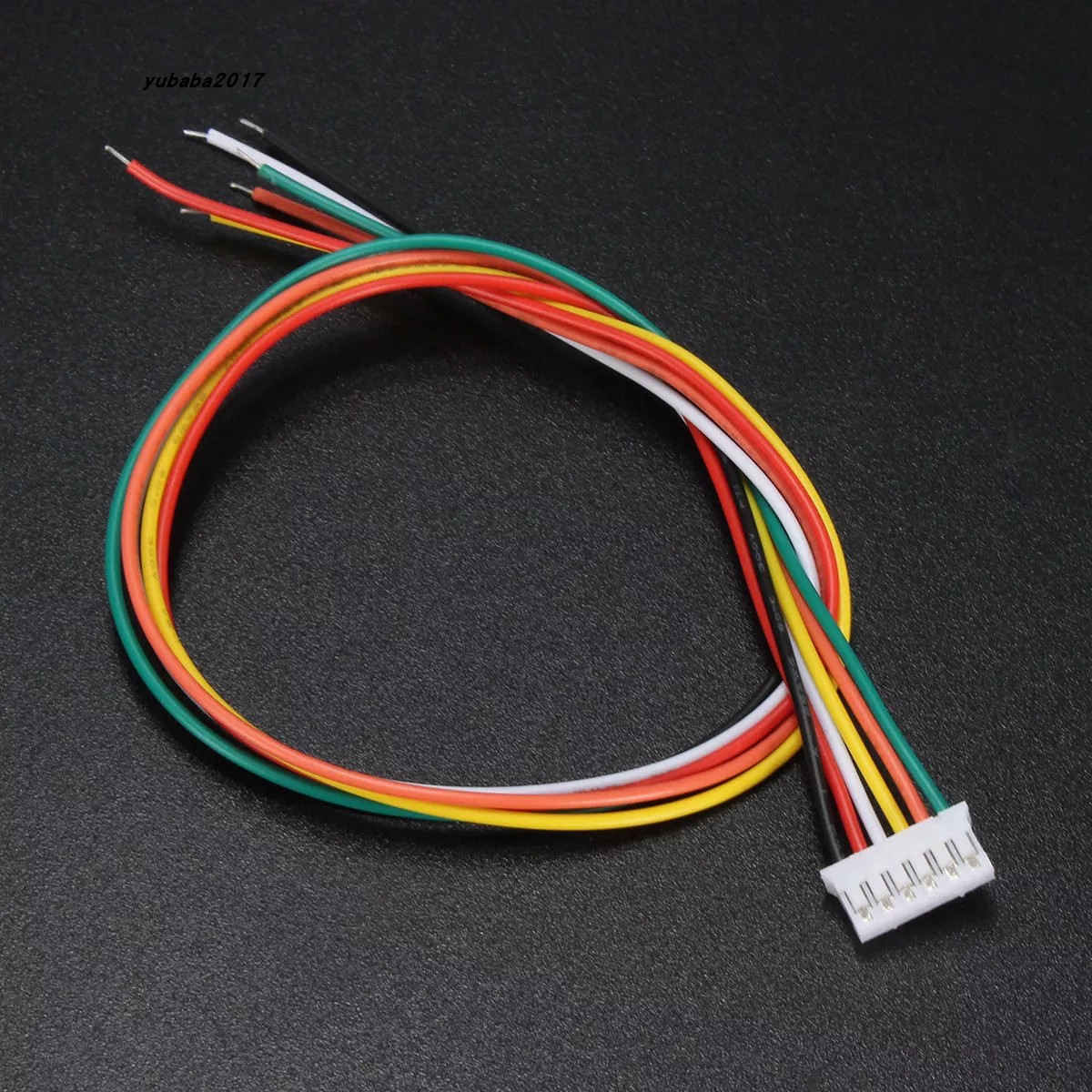 PH2.0-6pin 6芯 端子线 电路板连接线 电子线对接线单头接插件JST