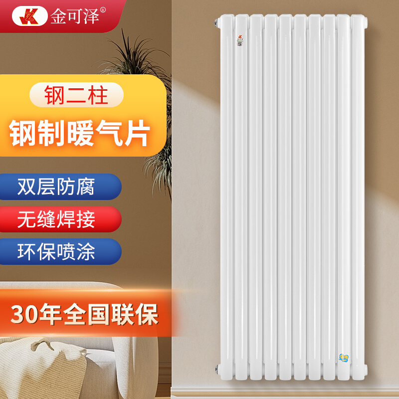 家用暖气片加水挂暖钢制暖气换热片水暖壁挂式立式明装水暖供暖器