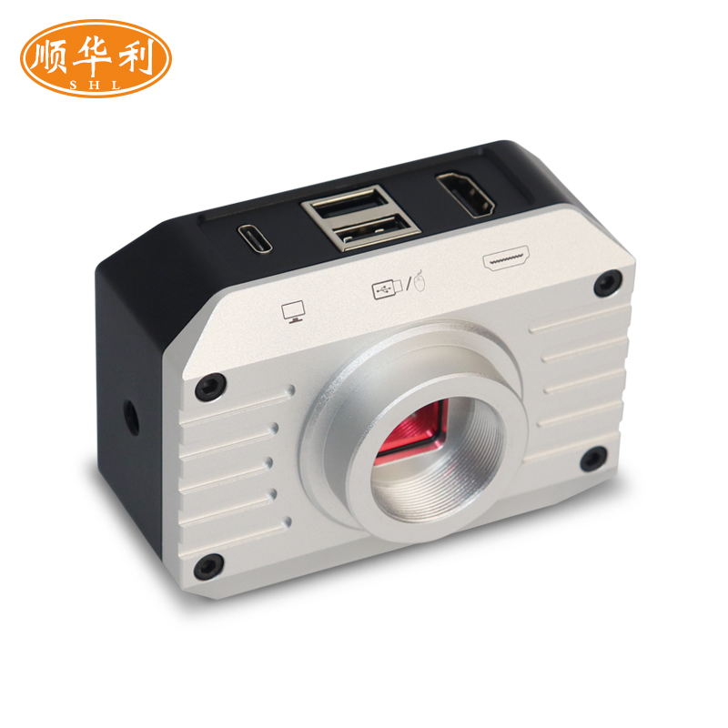 2K机器视觉HDMI/USB高清三目显微镜CCD工业相机电子目镜拍照录像
