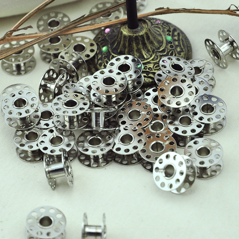 梭芯 金属梭芯家用缝纫机配件零件手工裁缝底线DIY电动缝纫机家用