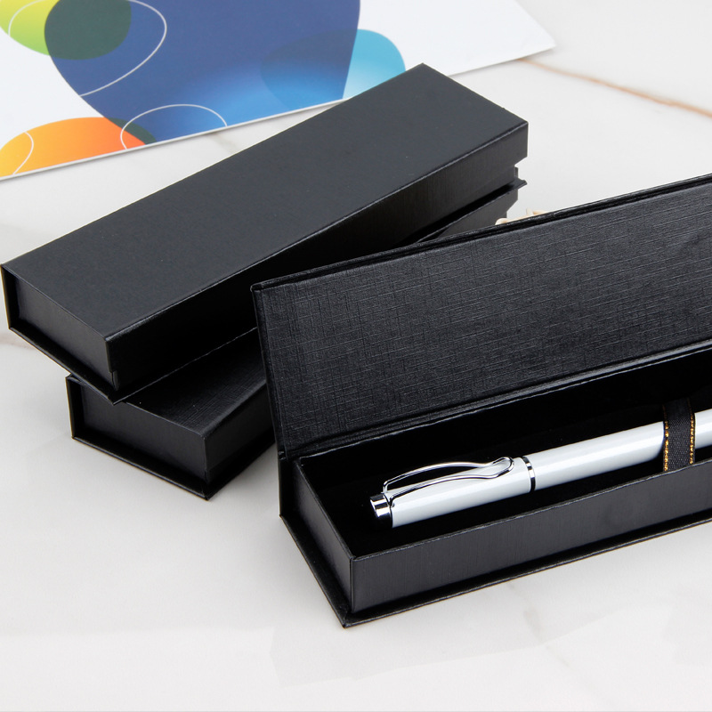 现货铅笔钢笔书签盒 天地盖包装盒 纸质包装礼品收纳盒子单支装
